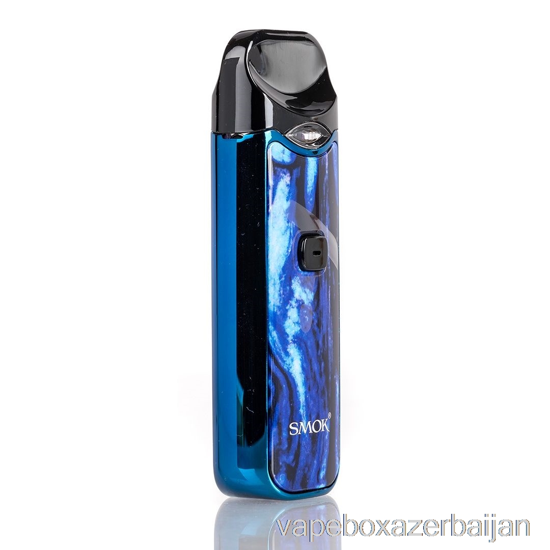 Vape Box Azerbaijan SMOK NORD 15W Pod Kit Blue / Black Resin